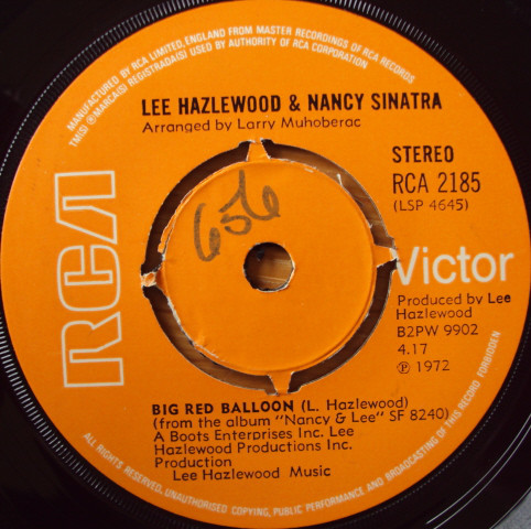 Accords et paroles Big Red Balloon Nancy Sinatra