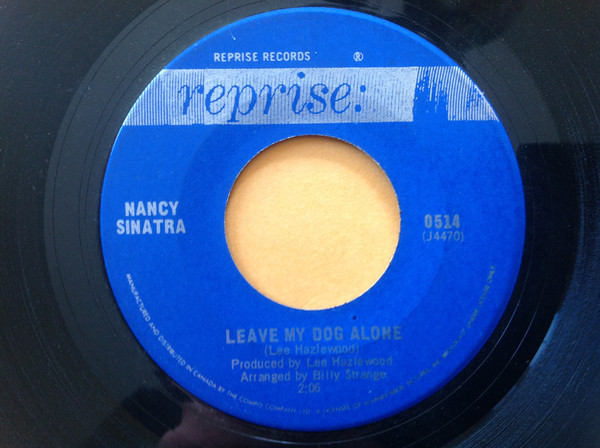 Accords et paroles Leave My Dog Alone Nancy Sinatra