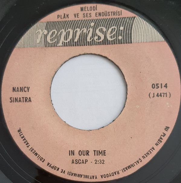 Accords et paroles Time Nancy Sinatra
