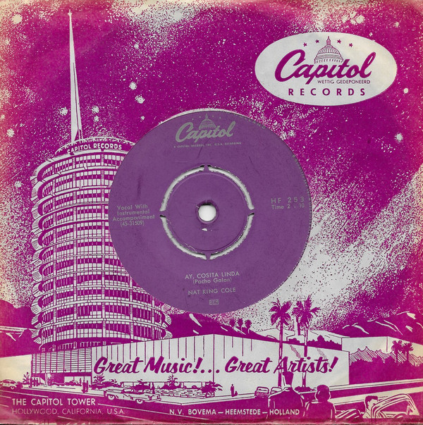 Accords et paroles Ay Cosita Linda Nat King Cole