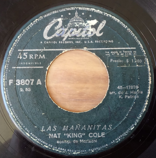 Accords et paroles Las Mañanitas Nat King Cole