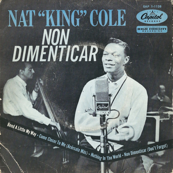 Accords et paroles Non dimenticar Nat King Cole