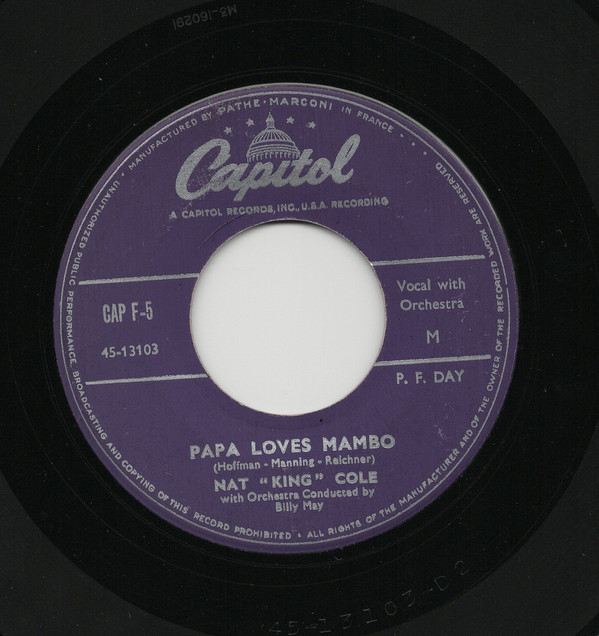 Accords et paroles Teach Me Tonight Nat King Cole