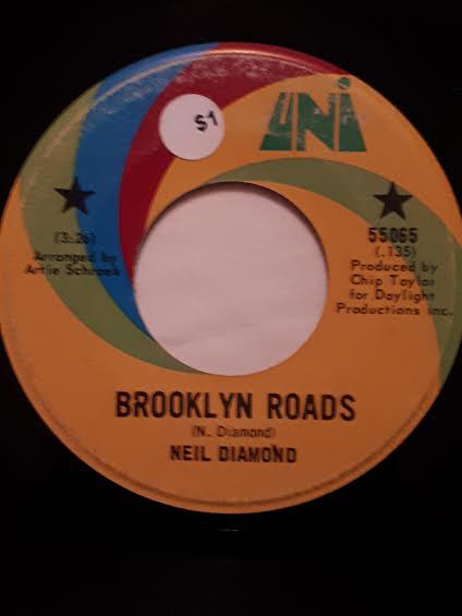 Accords et paroles Brooklyn Roads Neil Diamond