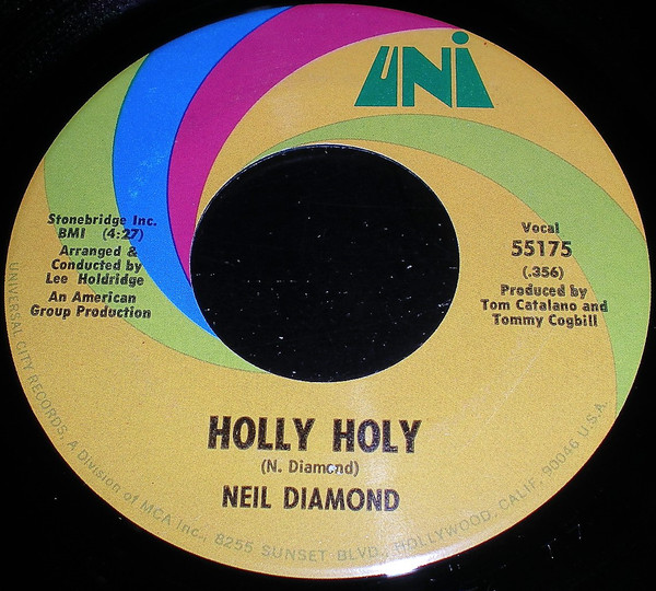 Accords et paroles Holly Holy Neil Diamond