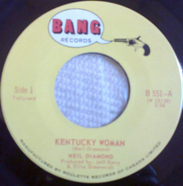 Accords et paroles Kentucky Woman Neil Diamond