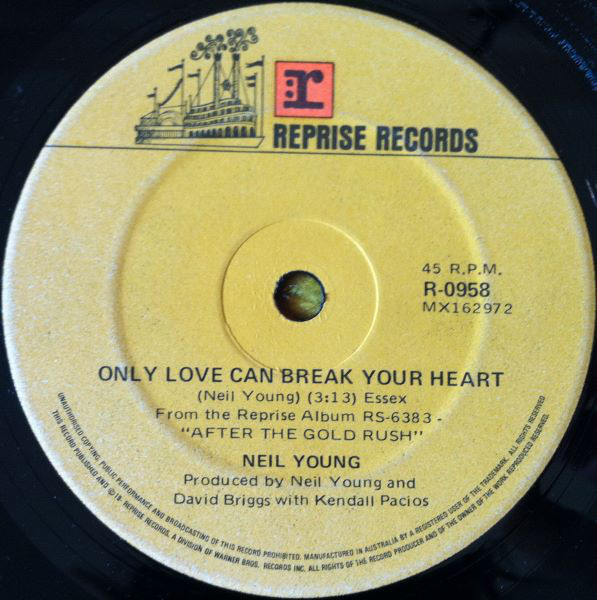 Accords et paroles Birds Neil Young