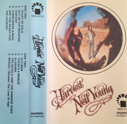 Accords et paroles Harvest Neil Young