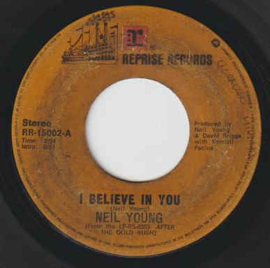 Accords et paroles I Believe in You Neil Young