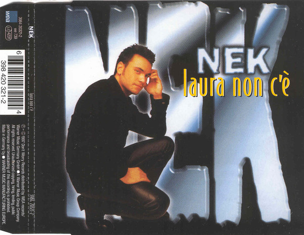 Accords et paroles Laura non c'è Nek