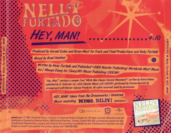 Accords et paroles Hey Man Nelly Furtado