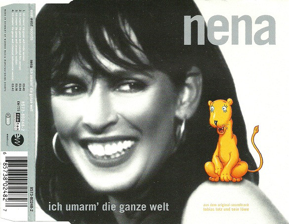 Accords et paroles Ich Umarm Die Ganze Welt Nena