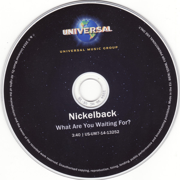 Accords et paroles What Are You Waiting For Nickelback
