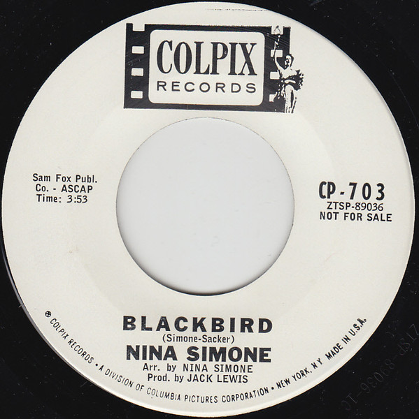 Accords et paroles Blackbird Nina Simone