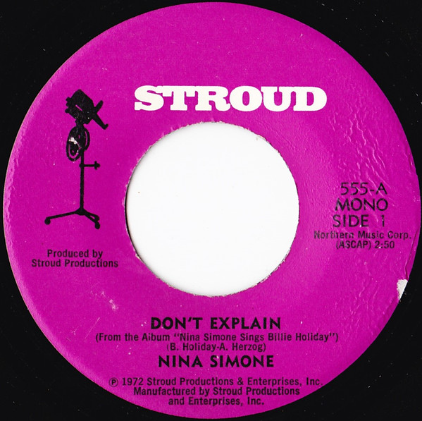 Accords et paroles Dont Explain Nina Simone
