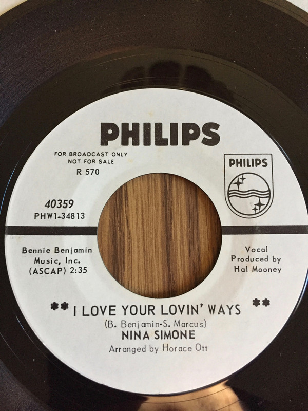 Accords et paroles I Love Your Lovin Ways Nina Simone