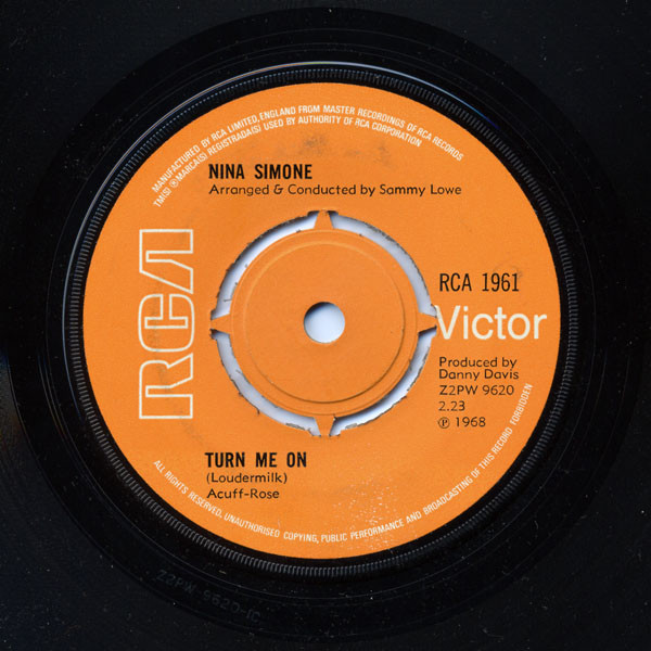 Accords et paroles Turn Me On Nina Simone