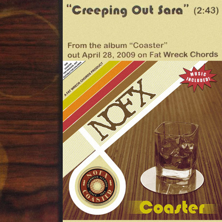 Accords et paroles Creeping out Sara NOFX