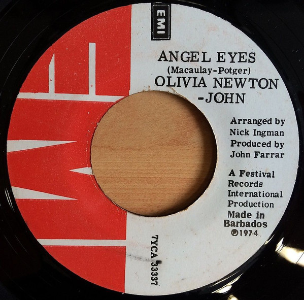 Accords et paroles Angel eyes Olivia Newton-John