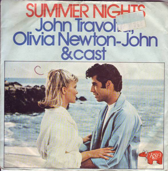 Accords et paroles Summer Nights Olivia Newton-John
