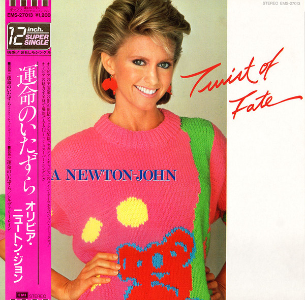 Accords et paroles Twist of fate Olivia Newton-John