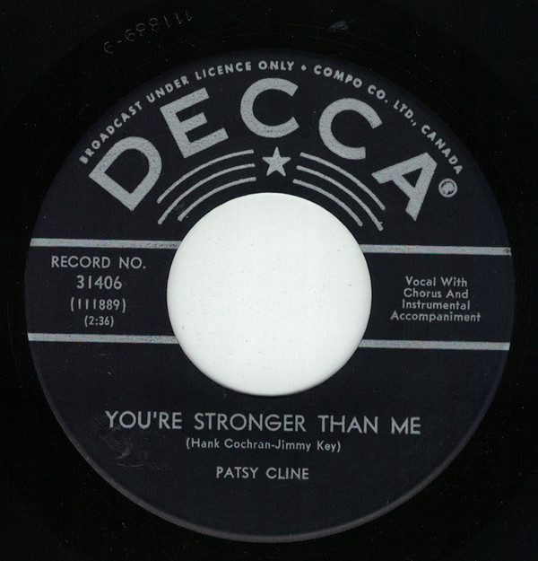 Accords et paroles So Wrong Patsy Cline