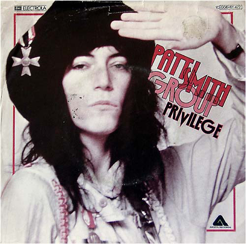 Accords et paroles Privilege Set Me Free Patti Smith