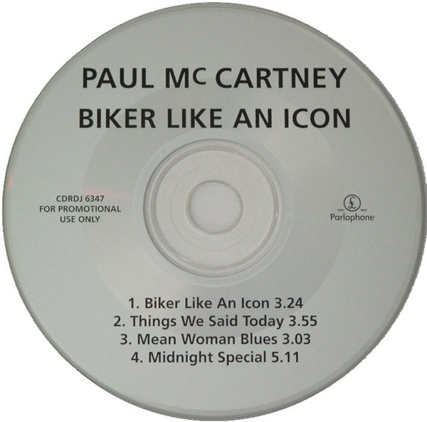 Accords et paroles Biker Like An Icon Paul McCartney