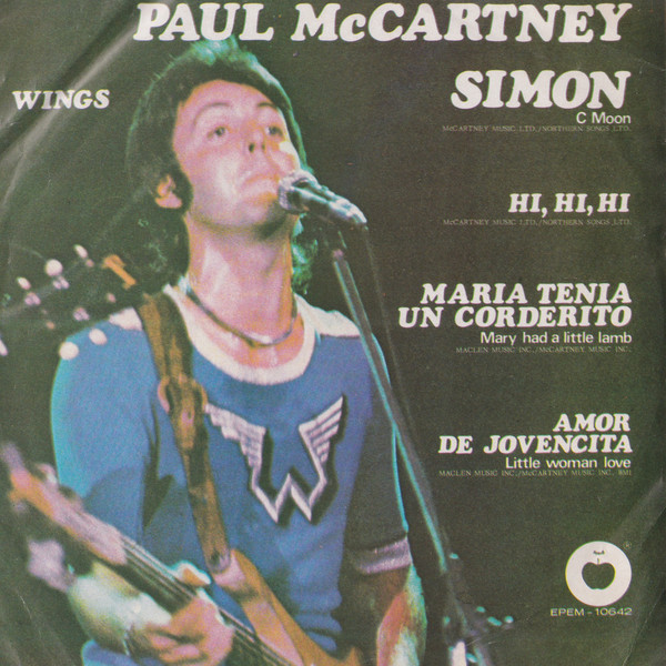 Accords et paroles C Moon Paul McCartney