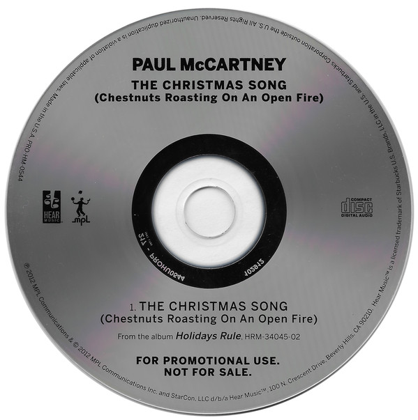 Accords et paroles The Christmas Song Paul McCartney