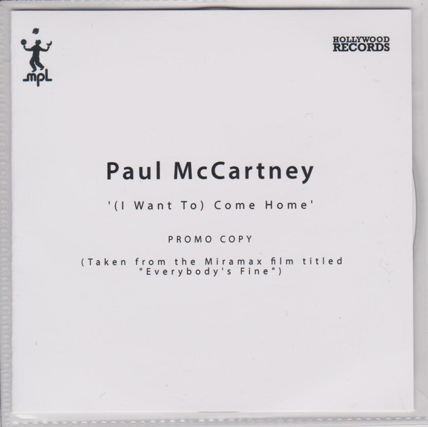 Accords et paroles I Want To Come Home Paul McCartney