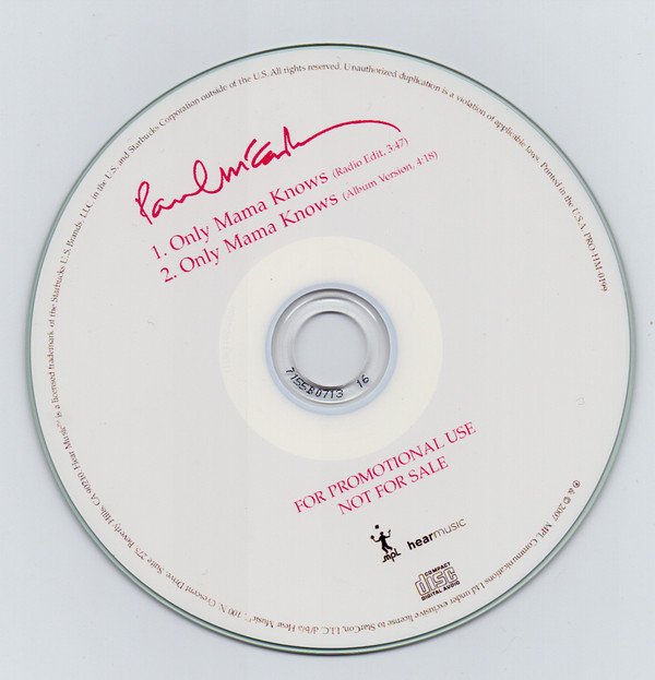 Accords et paroles Only Mama Knows Paul McCartney