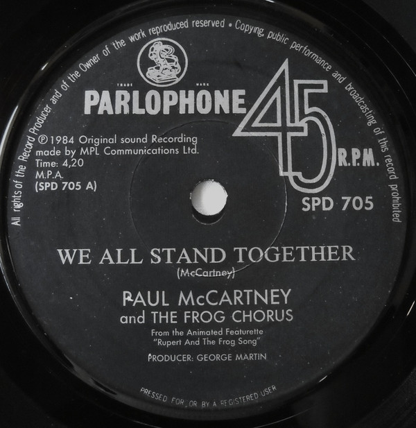 Accords et paroles Together Paul McCartney