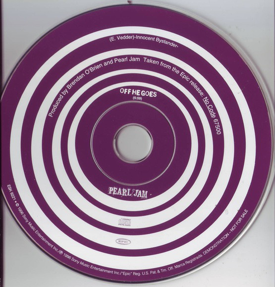Accords et paroles Off He Goes Pearl Jam