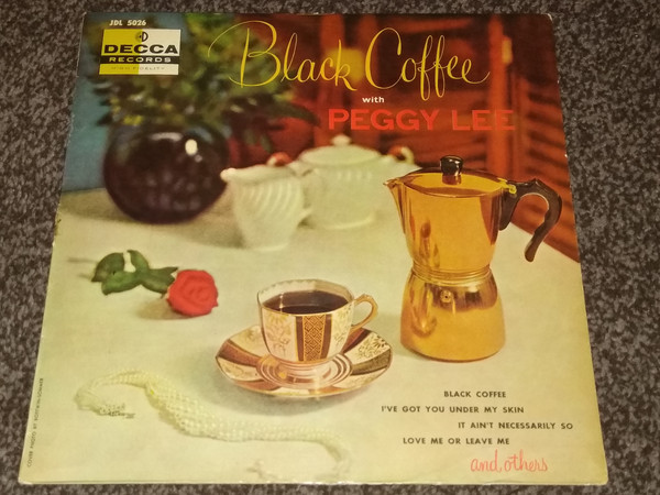 Accords et paroles Black Coffee Peggy Lee