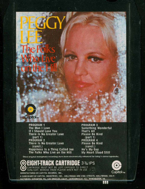 Accords et paroles The Folks Who Live On The Hill Peggy Lee