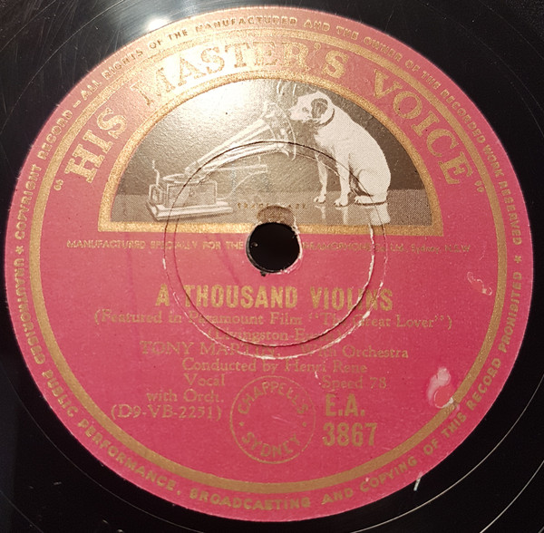 Accords et paroles A Dreamer's Holiday Perry Como