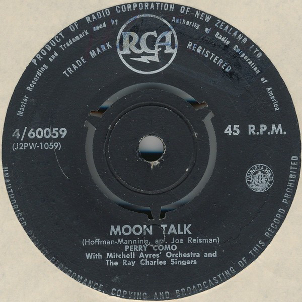 Accords et paroles The Birth Of The Blues Perry Como