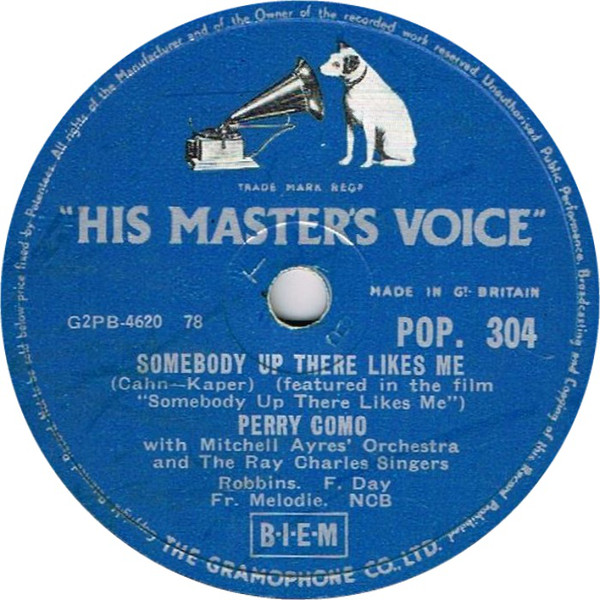 Accords et paroles Dream Along With Me (i'm On My Way To A Star) Perry Como