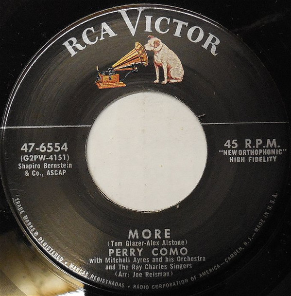Accords et paroles More Perry Como