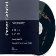 Accords et paroles More Than This Peter Gabriel