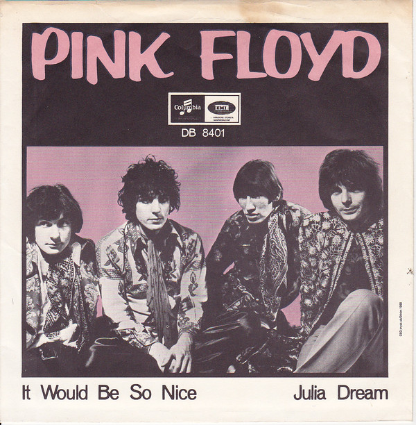 Accords et paroles Julia Dream Pink Floyd