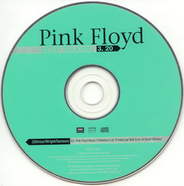 Accords et paroles Keep Talking Pink Floyd