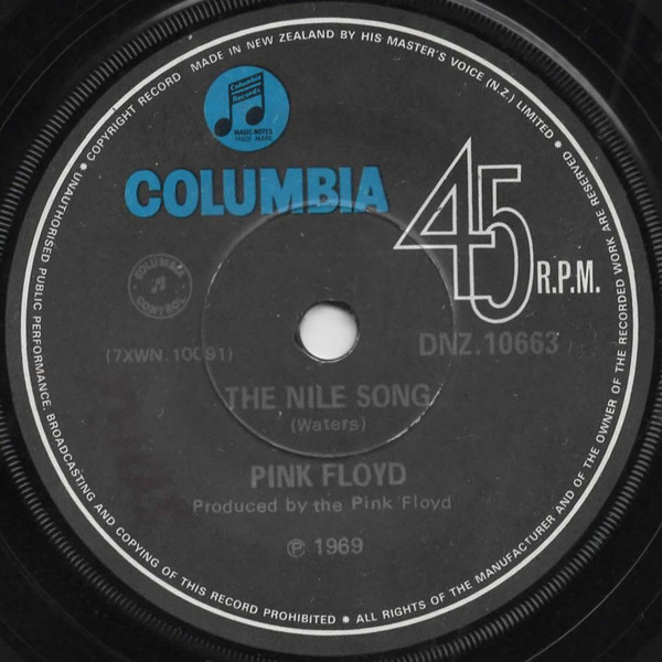Accords et paroles The Nile Song Pink Floyd