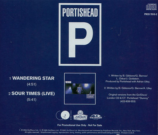Accords et paroles Wandering Star Portishead