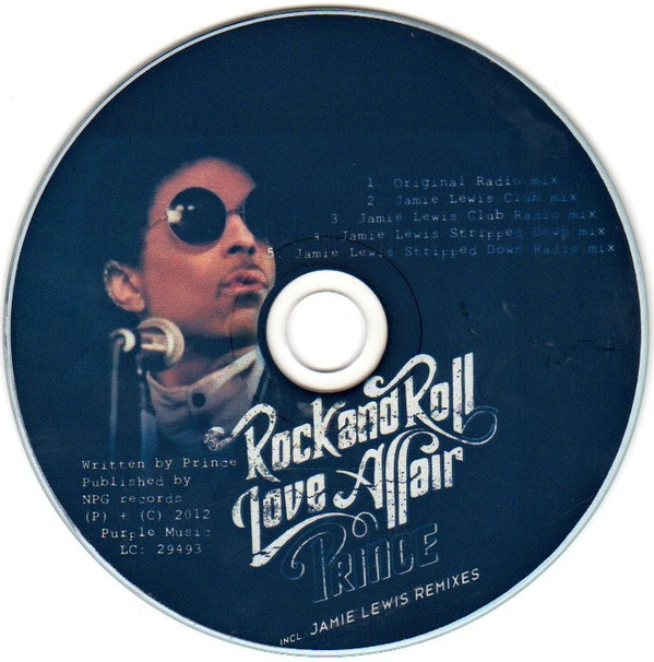 Accords et paroles Rock And Roll Love Affair Prince