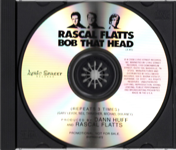 Accords et paroles Bob That Head Rascal Flatts