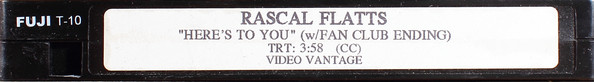 Accords et paroles Here's to you Rascal Flatts
