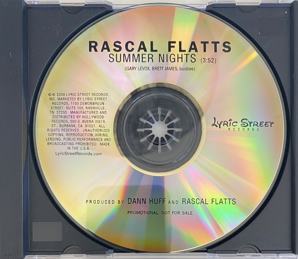 Accords et paroles Summer Nights Rascal Flatts