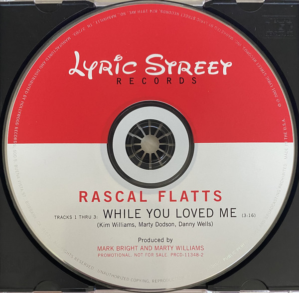 Accords et paroles While You Loved Me Rascal Flatts